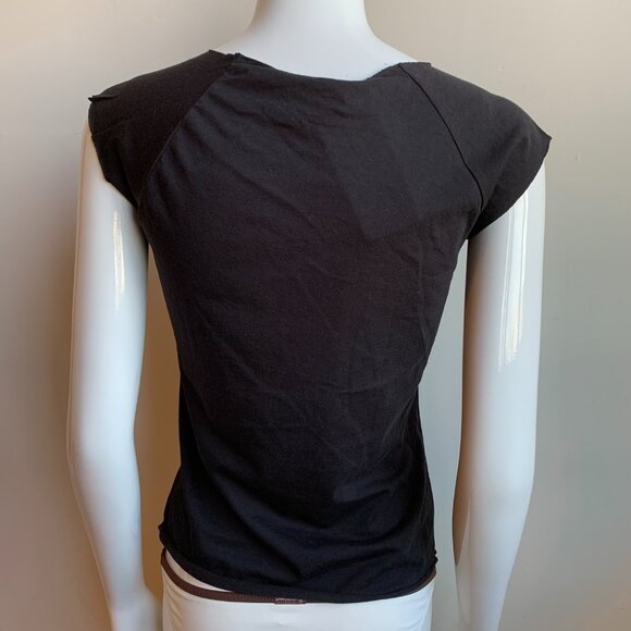 billabong black scenic print t-shirt top - Picture 3 of 3